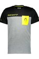 SCOTT Cycling short sleeve t-shirt - FACTORY TEAM - yellow/grey/black