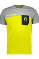SCOTT Cycling short sleeve t-shirt - FACTORY TEAM - yellow/grey/black