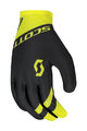 SCOTT Cycling long-finger gloves - RC TEAM LF - yellow/black