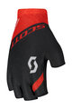 SCOTT Cycling fingerless gloves - RC TEAM SF - red/black