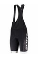 SCOTT Cycling bib shorts - RC TEAM - black/white