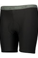 SCOTT Cycling boxer shorts - TRAIL LADY - black