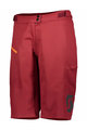 SCOTT Cycling shorts without bib - TRAIL VERTIC LADY - bordeaux