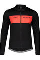 SCOTT Cycling thermal jacket - RC WARM HYBRID WB - black/red