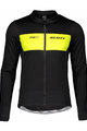 SCOTT Cycling thermal jacket - RC WARM HYBRID WB - yellow/black