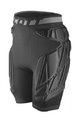 SCOTT shorts with protectors - LIGHT PADDED - black