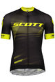 SCOTT Cycling short sleeve jersey - RC PRO 2020 - black/yellow