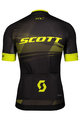 SCOTT Cycling short sleeve jersey - RC PRO 2020 - black/yellow