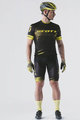 SCOTT Cycling short sleeve jersey - RC PRO 2020 - black/yellow