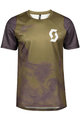 SCOTT Cycling short sleeve jersey - TRAIL VERTIC - green/grey