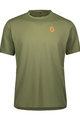 SCOTT Cycling short sleeve t-shirt - TRAIL MNT - green