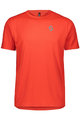 SCOTT Cycling short sleeve t-shirt - TRAIL MNT - red