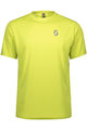 SCOTT Cycling short sleeve t-shirt - TRAIL MNT - yellow