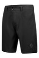 SCOTT Cycling shorts without bib - TRAIL MTN - black