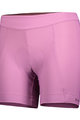 SCOTT Cycling shorts without bib - ENDURANCE 20 LADY - pink
