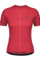 SCOTT Cycling short sleeve jersey - ENDURANCE 10 LADY - pink