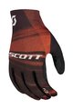 SCOTT Cycling long-finger gloves - RC PRO LF - white/red/black