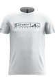 SCOTT Cycling short sleeve t-shirt - 10 NO SHORTCUTS - white