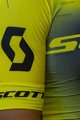 SCOTT Cycling short sleeve jersey - RC PRO 2021 - black/yellow