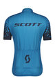 SCOTT Cycling short sleeve jersey - RC TEAM 10 - blue