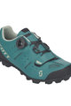 SCOTT Cycling shoes - MTB ELITE BOA LADY - black/green