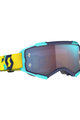 SCOTT Cycling sunglasses - FURY - blue/yellow