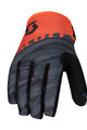 SCOTT Cycling long-finger gloves - 350 DIRT - black/orange
