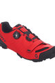 SCOTT Cycling shoes - MTB COMP BOA - black/red
