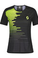 SCOTT Cycling short sleeve t-shirt - RC RUN LADY - black/yellow