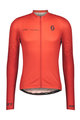 SCOTT Cycling summer long sleeve jersey - RC TEAM 10 SUMMER - red