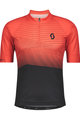 SCOTT Cycling short sleeve jersey - ENDURANCE 20 - red/black