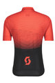 SCOTT Cycling short sleeve jersey - ENDURANCE 20 - red/black