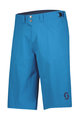 SCOTT Cycling shorts without bib - TRAIL FLOW - blue