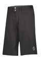 SCOTT Cycling shorts without bib - TRAIL FLOW - black