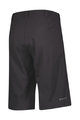 SCOTT Cycling shorts without bib - TRAIL FLOW - black