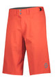 SCOTT Cycling shorts without bib - TRAIL FLOW - red