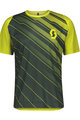 SCOTT Cycling short sleeve jersey - TRAIL VERTIC - green/yellow