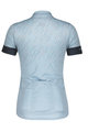 SCOTT Cycling short sleeve jersey - ENDURANCE 20 LADY - light blue