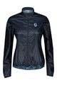 SCOTT Cycling windproof jacket - ENDURANCE  LADY - blue