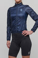 SCOTT Cycling windproof jacket - ENDURANCE  LADY - blue