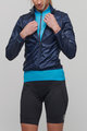SCOTT Cycling windproof jacket - ENDURANCE  LADY - blue