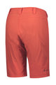 SCOTT Cycling shorts without bib - TRAIL FLOW LADY - red