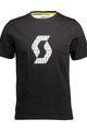 SCOTT Cycling short sleeve jersey - ICON FACTORY TEAM - black