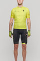SCOTT Cycling short sleeve jersey and shorts - RC TEAM 10 - yellow/black