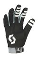 SCOTT Cycling long-finger gloves - ENDURO LF - grey/black