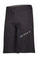 SCOTT Cycling shorts without bib - ENDURANCE LS/FIT W/PAD - black