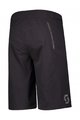 SCOTT Cycling shorts without bib - ENDURANCE LS/FIT W/PAD - black