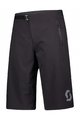 SCOTT Cycling shorts without bib - TRAIL VERTIC - black