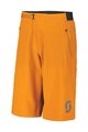 SCOTT Cycling shorts without bib - TRAIL VERTIC - orange
