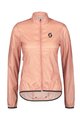 SCOTT Cycling windproof jacket - ENDURANCE LADY - pink